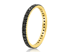 Inel Eternity din aur galben de 18K